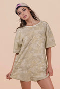 Camo Taupe romper