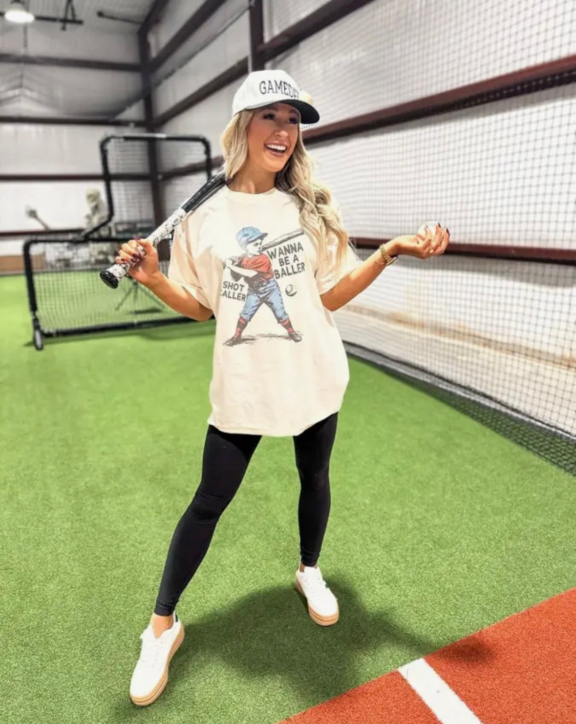 Wanna be a baller tee