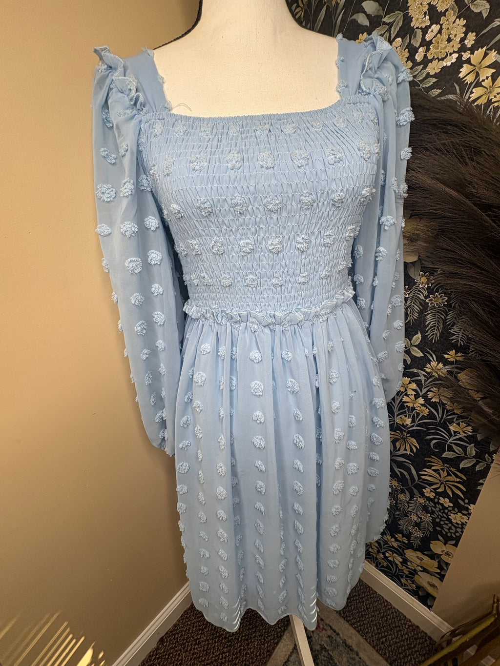 Medium blue dress